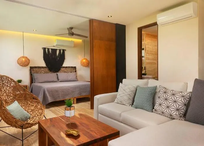 Apartamento Private Terrace Pool.2 Free Bikes. Near Beach/town Tulum